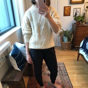 Genuine British wool Irish sweater (from Ireland!)